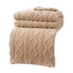 Fleece Blanket Double-Layer Breathable Machine-Washable