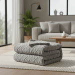 Fleece Blanket Double-Layer Machine-Washable Pilling-Resistant