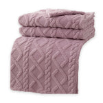 Fleece Blanket Double-Layer Machine-Washable Pilling-Resistant