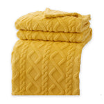Fleece Blanket Double-Layer Machine-Washable Pilling-Resistant