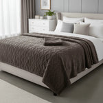 Fleece Blanket Double-Layer Machine-Washable Pilling-Resistant