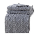 Fleece Blanket Double-Layer Machine-Washable Pilling-Resistant