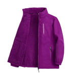 Fleece Jacket Full-Zip Lightweight Warm High Collar