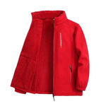 Fleece Jacket Full-Zip Lightweight Warm High Collar