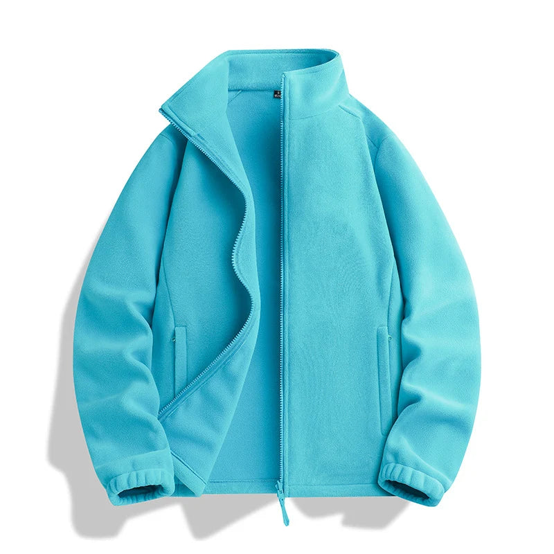 Fleece Jacket Microfleece Lightweight Full-Zip