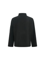 Fleece Jacket Windproof Stretch Full-Zip Stand Collar