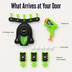 Floating Ball Shooting Game Air-Powered Score Targets