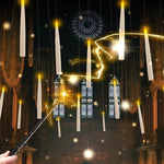 Floating Candle Set Flameless Flickering Wand Remote