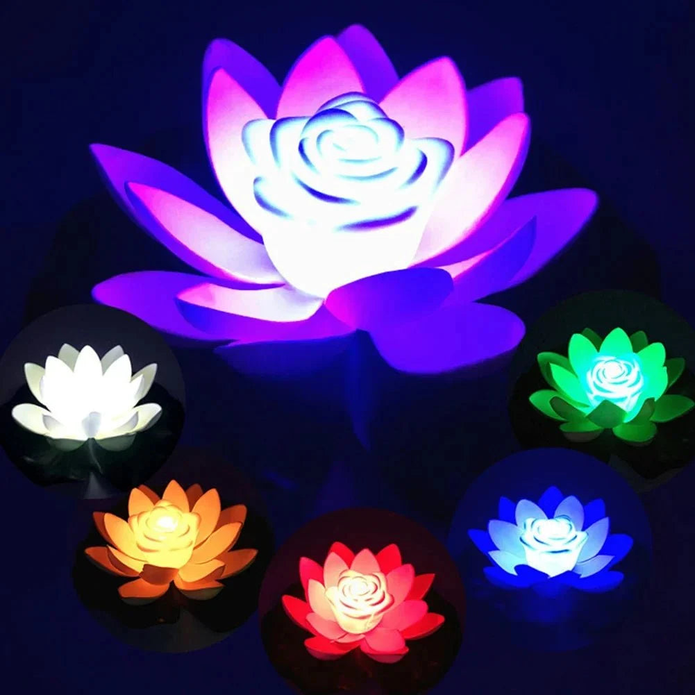 Floating Pond Light Warm LED Weather-Resistant