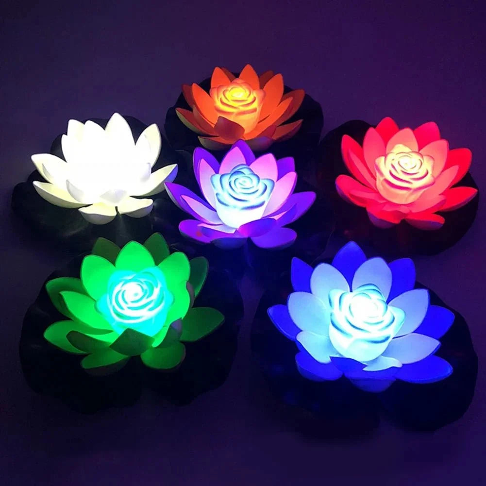 Floating Pond Light Warm LED Weather-Resistant