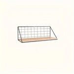 Floating Shelf Iron Drill-Free Installation Space-Saving