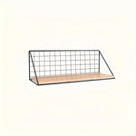 Floating Shelf Iron Drill-Free Installation Space-Saving