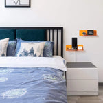 Floating Shelves Acrylic Set of 2 Colorful Design