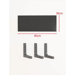 Floating Wall Shelf Concealed Brackets Space-Saving Display
