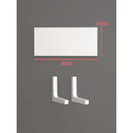 Floating Wall Shelf Concealed Brackets Space-Saving Display