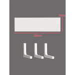 Floating Wall Shelf Concealed Brackets Space-Saving Display