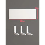 Floating Wall Shelf Concealed Brackets Space-Saving Display