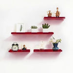 Floating Wall Shelf Invisible Mount Acrylic
