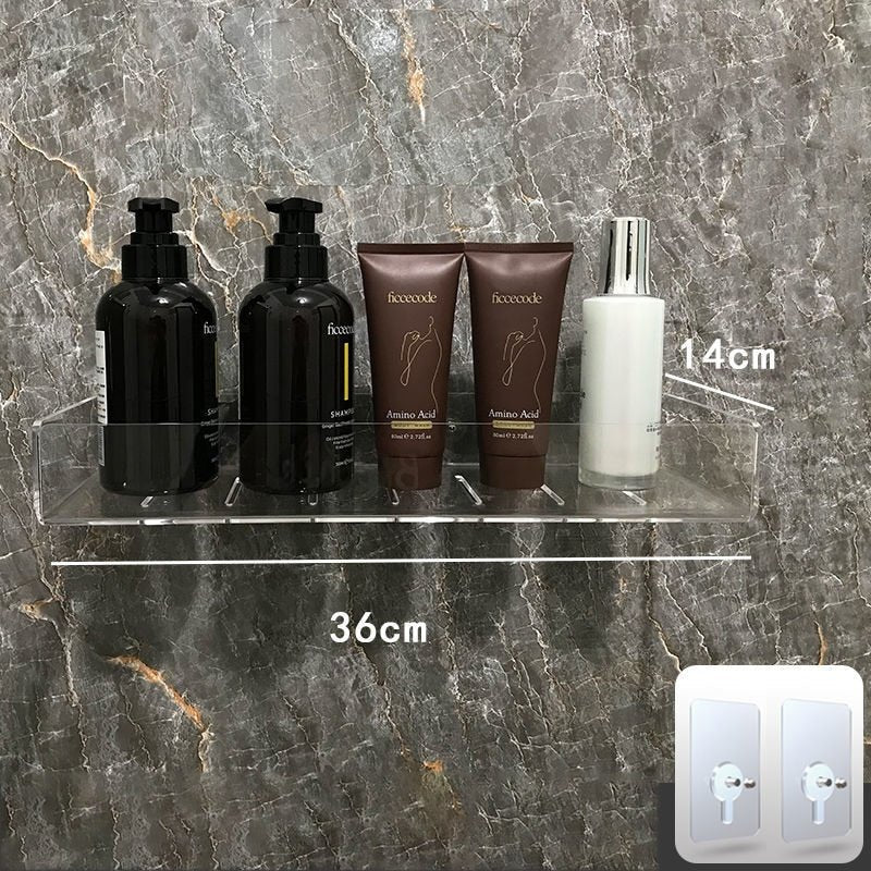 Floating Wall Shelf Invisible Mount Acrylic