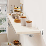 Floating Wall Shelf Wood Grain Concealed Bracket