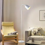 Floor Lamp Adjustable Height Flexible Arm LED Dimmable Light