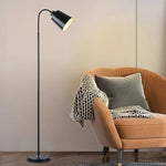 Floor Lamp Adjustable Height Flexible Arm LED Dimmable Light