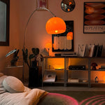Floor Lamp Curved Arc Adjustable Height Warm Ambient Lighting