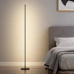 Floor Lamp Dimmable Warm-White LED Slim Metal Design