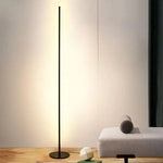Floor Lamp Dimmable Warm-White LED Slim Metal Design