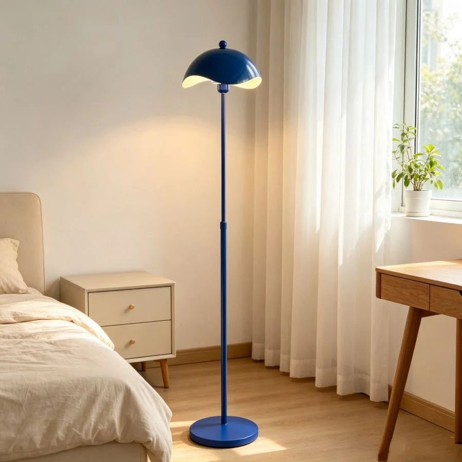 Floor Lamp Slim Dome Dimmable Voice & Remote Control