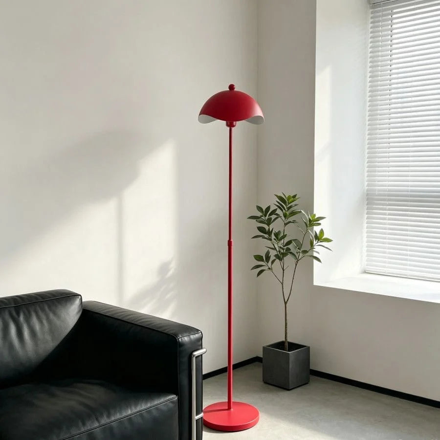 Floor Lamp Slim Dome Dimmable Voice & Remote Control