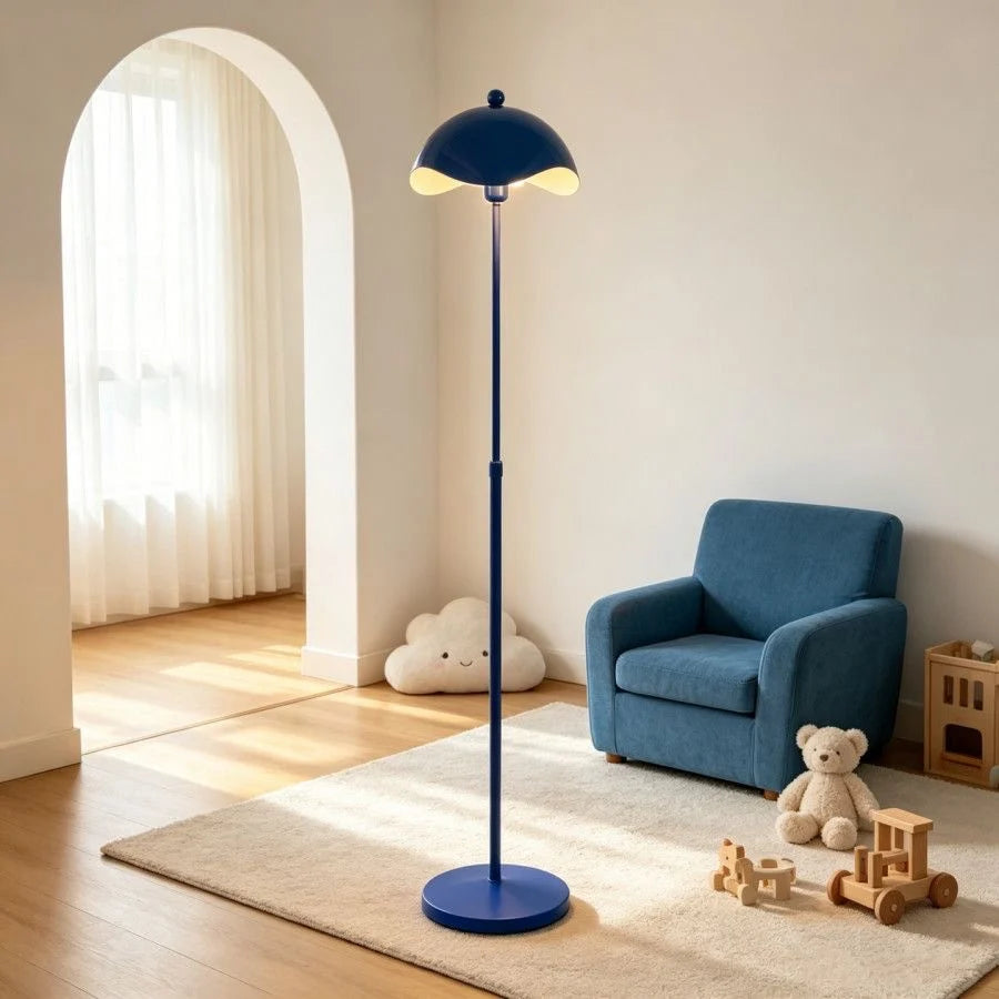 Floor Lamp Slim Dome Dimmable Voice & Remote Control