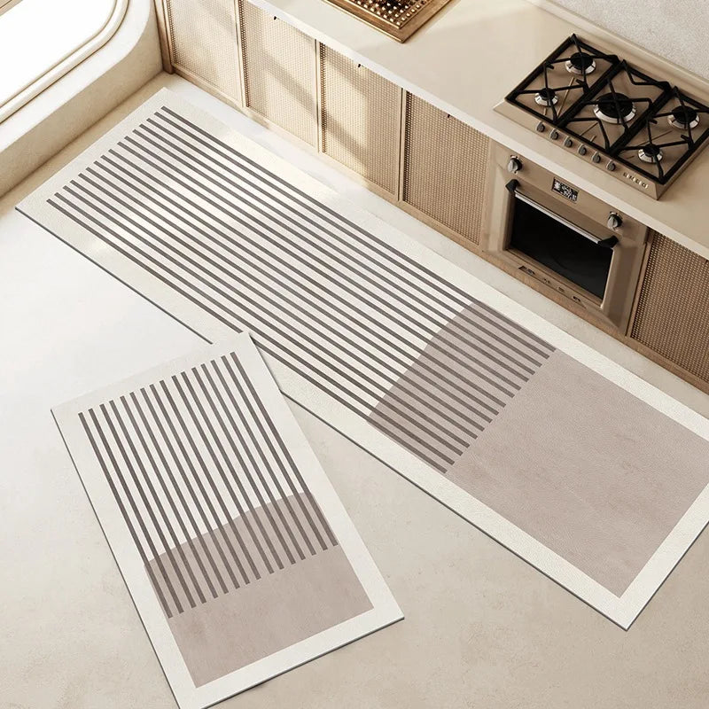 Floor Mat Diatomite Quick-Dry Velvet Surface & Non-Slip Backing