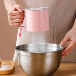 Flour Sifter Stainless Steel Semi-Automatic Even Sifting
