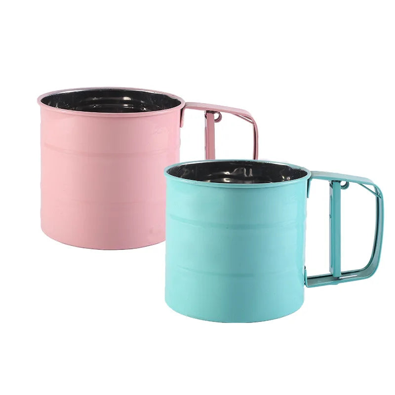 Flour Sifter Stainless Steel Semi-Automatic Even Sifting