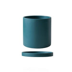 Flower Pot Ceramic Matching Saucer & Drainage Hole