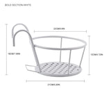 Flower Pot Holder Rack Hanging Rust-Resistant Iron