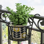 Flower Pot Holder Rack Hanging Rust-Resistant Iron
