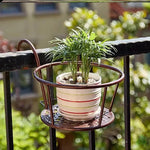 Flower Pot Holder Rack Hanging Rust-Resistant Iron