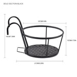 Flower Pot Holder Rack Hanging Rust-Resistant Iron