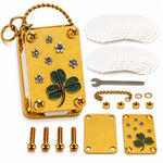 Flower Press Pocket-Size Adjustable Vintage Brass Tone