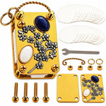 Flower Press Pocket-Size Adjustable Vintage Brass Tone