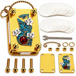Flower Press Pocket-Size Adjustable Vintage Brass Tone