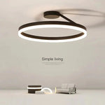 Flush Mount Ceiling Light LED Dimmable Remote Control