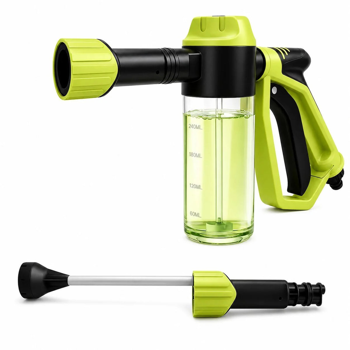 Foam Cannon 2-in-1 Foam & Water 240ml Quick-Connect
