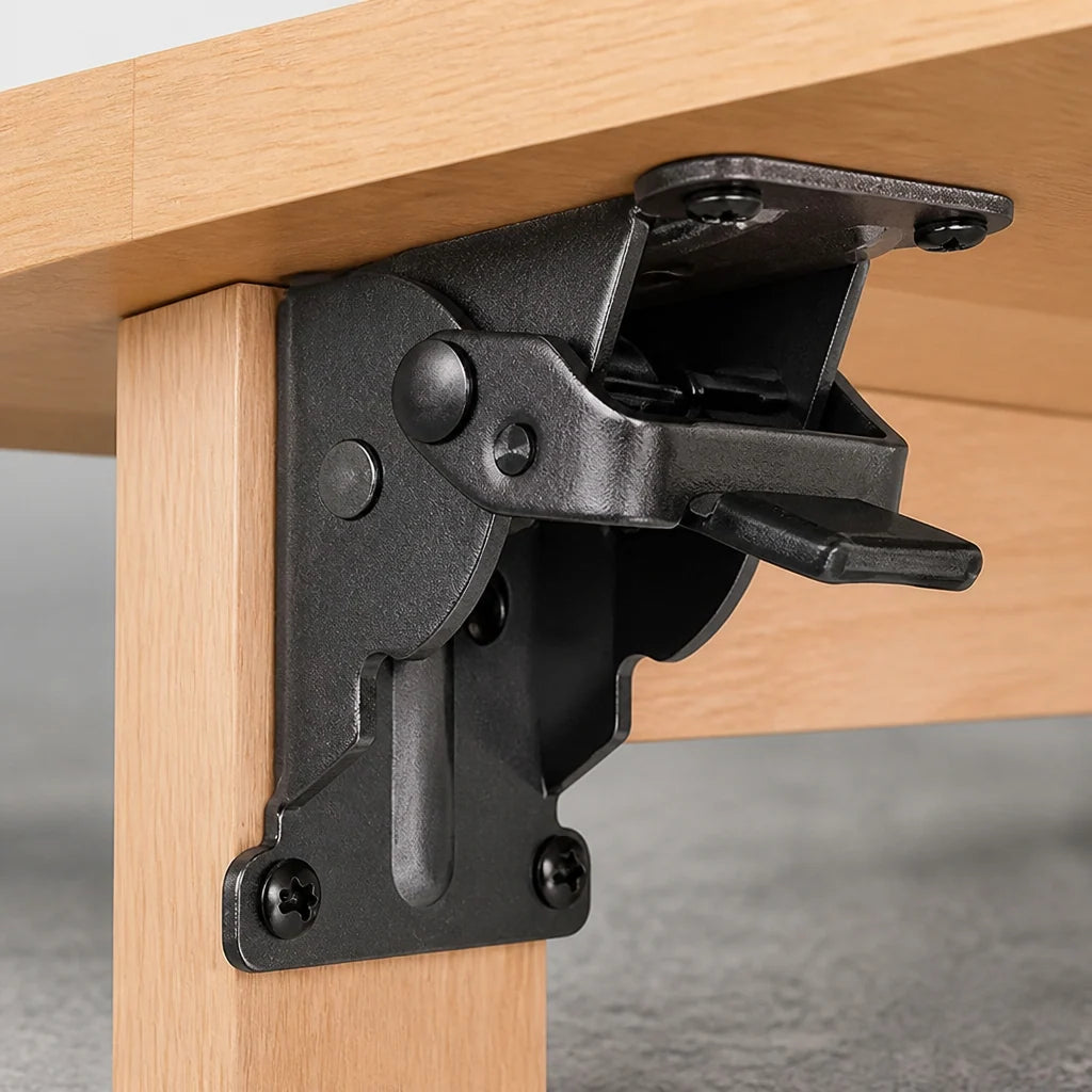 Folding Bracket Steel Self-Locking 500 lb Capacity