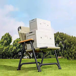 Folding Camping Chair Carbon Steel Frame & Padded Seat