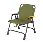 Folding Camping Chair Carbon Steel Frame & Padded Seat