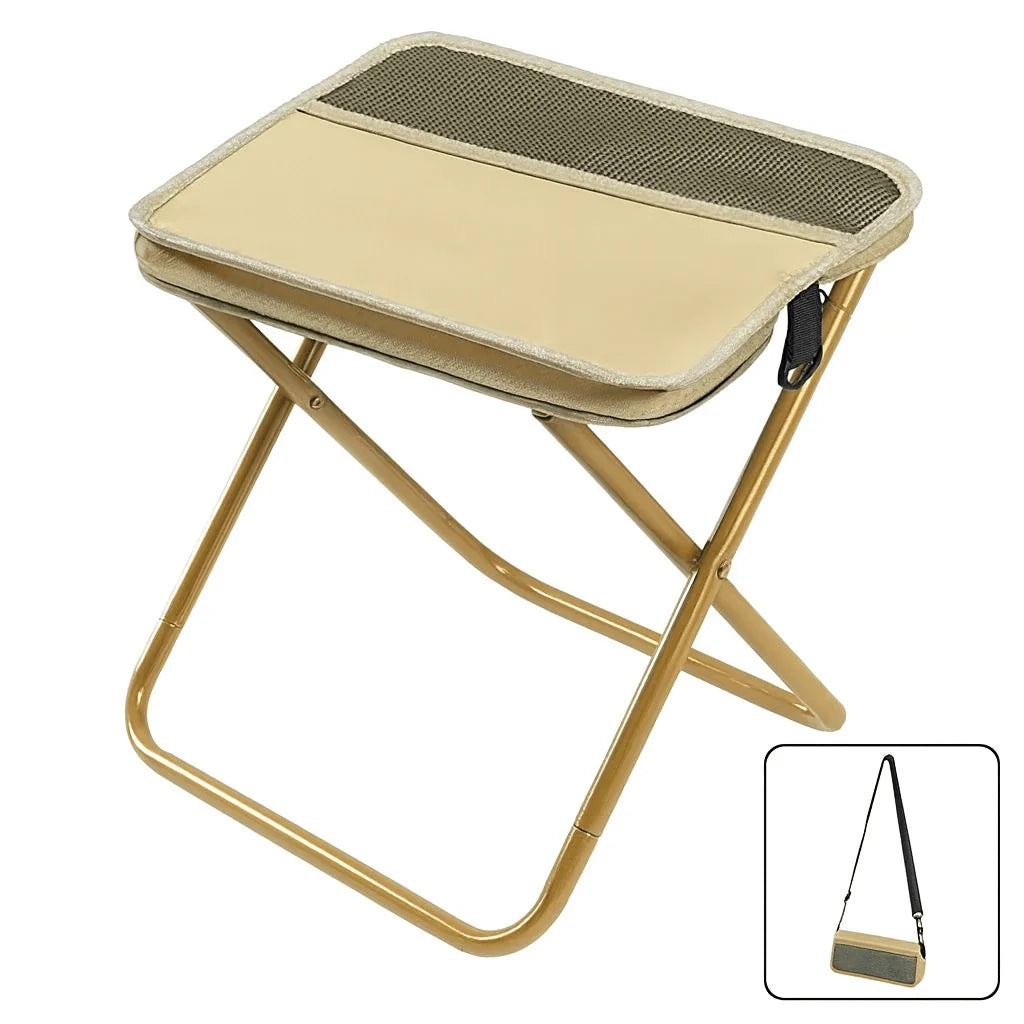 Folding Chair Backpack Waterproof Lightweight 2-In-1 Design