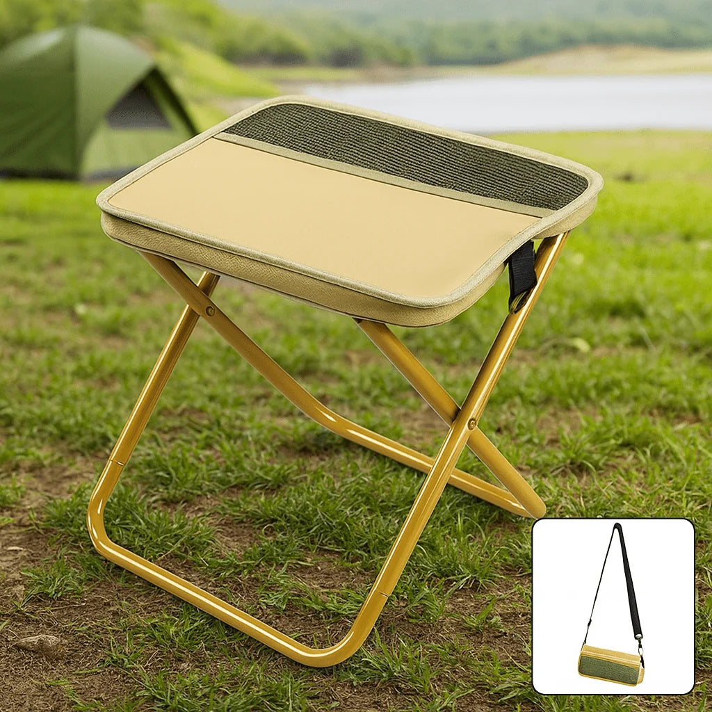 Folding Chair Backpack Waterproof Lightweight 2-In-1 Design